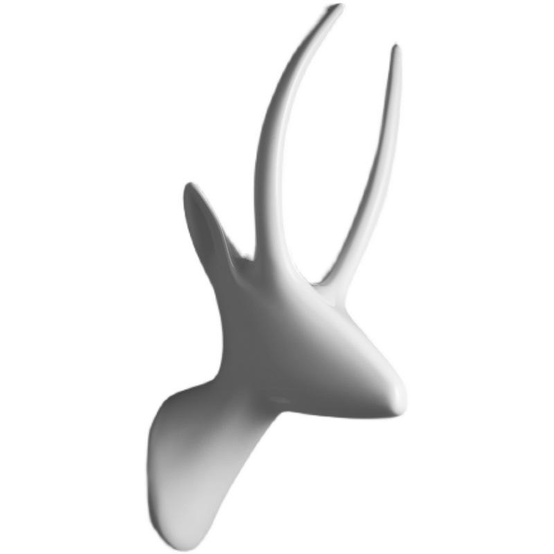 Бесплатный Гвоздь Белый Животный Крючок Креативный Крючок для Полотенца в Ванную Настенный Крючок Вешалка из Оленьих Рогов Аксессуары для Настенного Декора