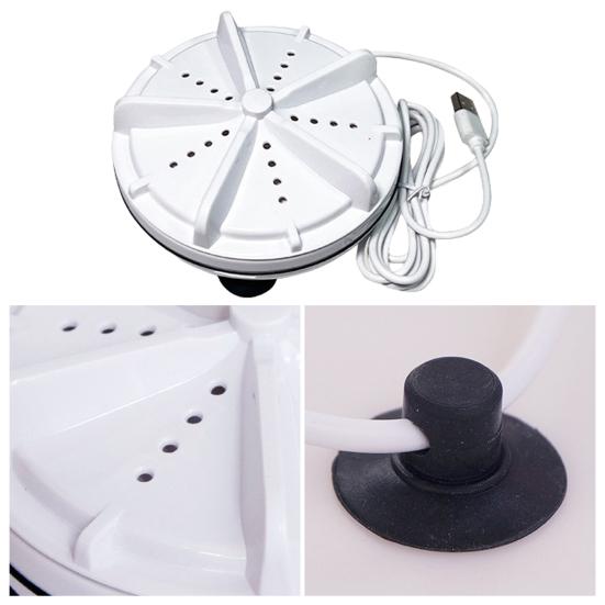 Автоматическая Турбо Мини Стиральная Машина с Питанием от USB Портативная Стиральная Машина для Детской Одежды Нижнего Белья Носков Компактная Стиральная Машина для Общежития