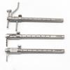 Dental Orthodontic Sliding Caliper Dental Implant Measuring Gauge Caliper Ruler Stainless Steel