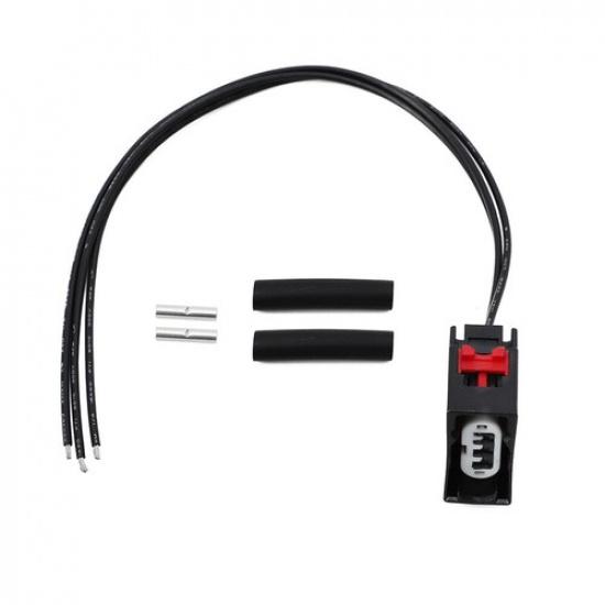 2Pcs Front Turn Signal Light Pigtail Harness Plug For 2007-2018 Jeep Wrangler JK