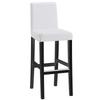 Long Plaid Jacquard Chair Cover Stretchable Seat Cover for Home Hotel Restaurant Dining Chairs