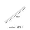 Telescopic Punch-Free Drying Rod - White Baked Paint for Balcony or Bathroom Curtains and Clothes