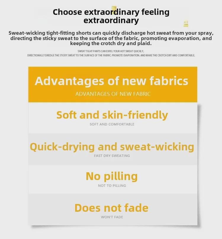 Breathable Slim Stretch Quick-Dry Sports Shorts for Running & Basketball