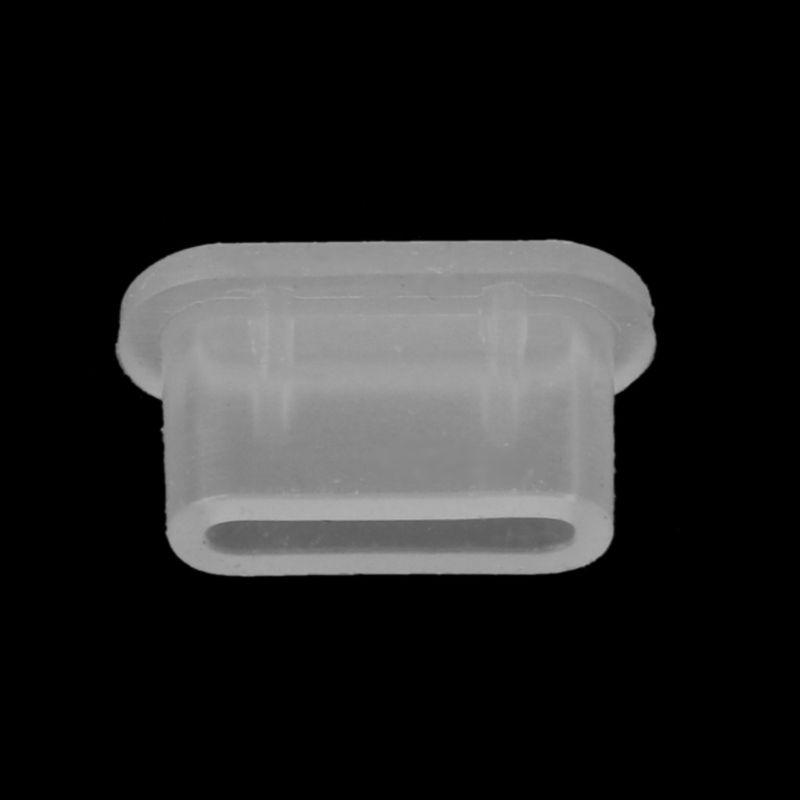5PCS Type-C Dust Plug USB Charging Port Protector Silicone Cover for Samsung Huawei Smart Phone Accessories