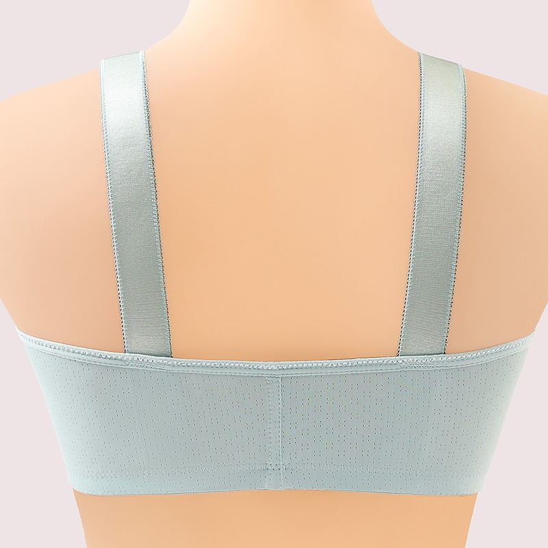 Front Buckle Anti-sagging Gathering Collection Side Breast No Steel Ring Ladies Fat Large Size Thin Underwear Bra