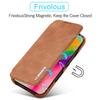 LC.IMEEKE For iPhone 17 Case Card Holder Stand Leather Phone Cover