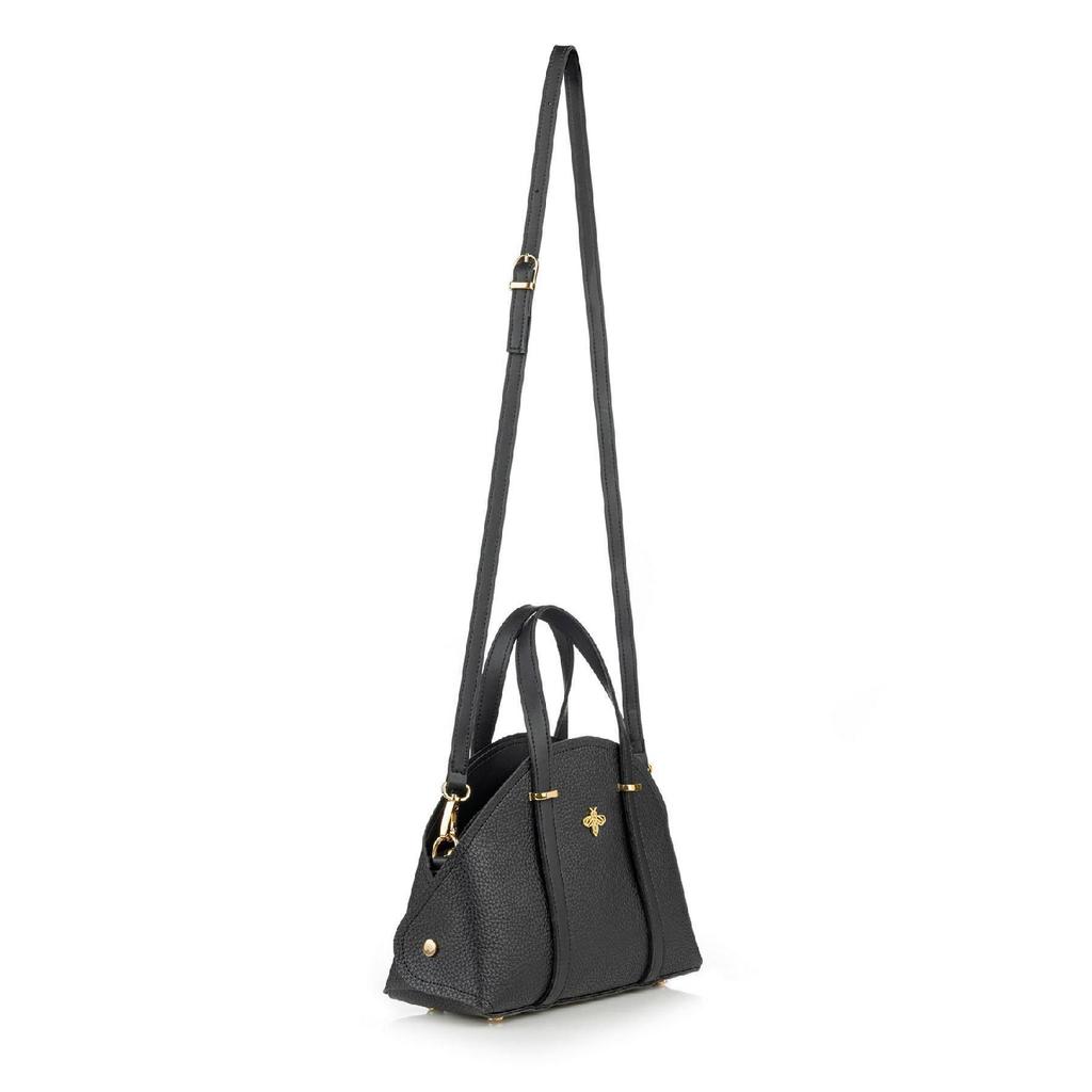 Women's Hand And Shoulder Bag With Patterned Inner Wallet