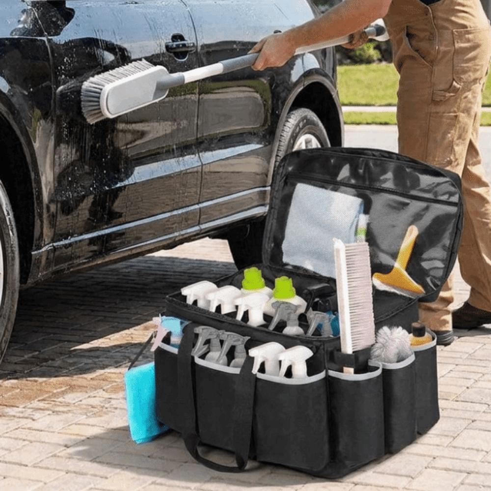 Waterproof Car Tool Storage Bag Adjustable Shoulder Strap Car Detailing Bag Kitchen