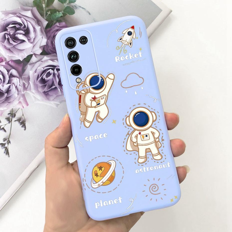 Чехол для Honor 10X Lite Милый Мультяшный Конфетный Цвет Мягкий Силиконовый Чехлы для Телефона Для Honor 10X Lite DNN-LX9