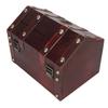 Treasure Chest Storage Box with Combination Lock Handcraft Exquisite Wood Treasure Box for Jewelry