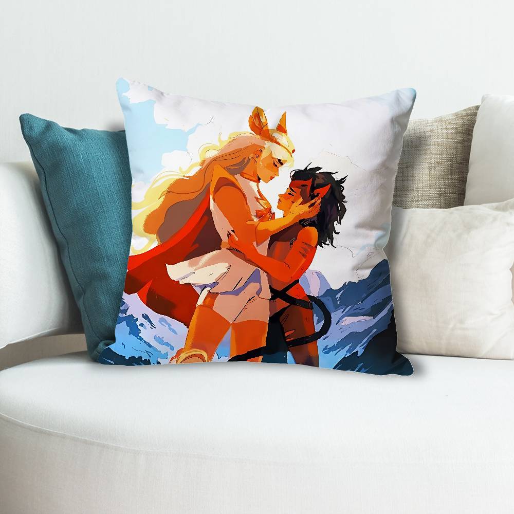CCatradora SShera Pillow Cases for Bedroom Living Room Sofa Home Decor Polyester Cushion Cover with Zipper