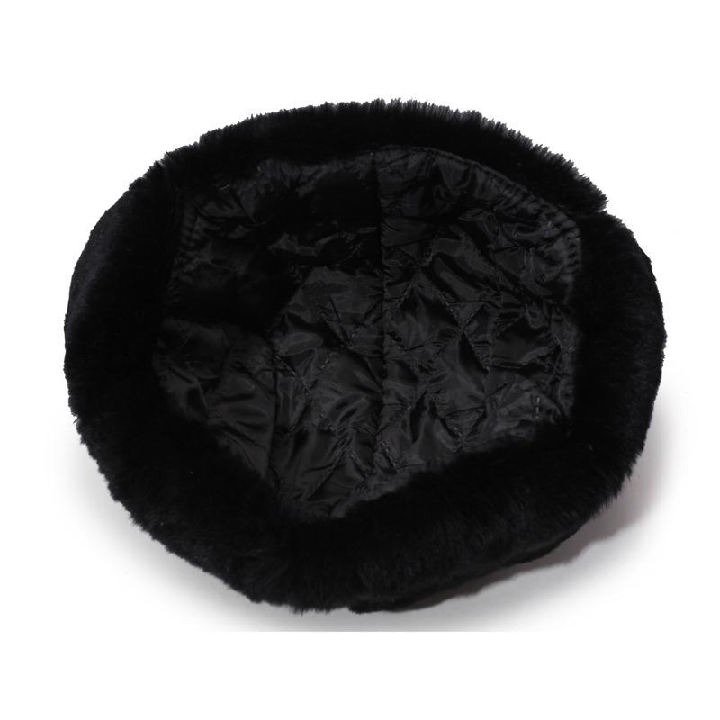 Шапка Мужская зимняя из натурального кроличьего меха, ветрозащитная, женская, модная, для велоспорта, теплая, флисовая, утолщенная, хлопковая шапка