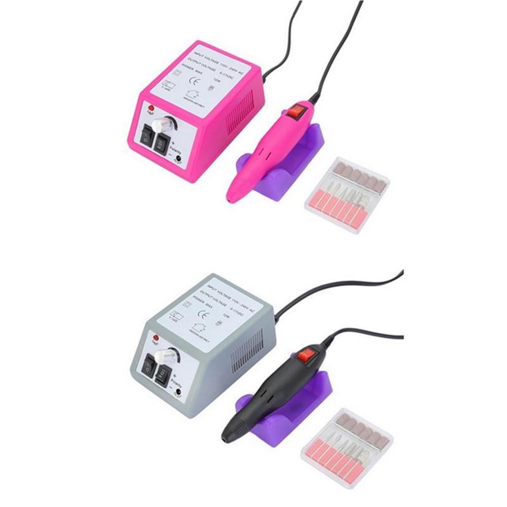 Электрическая дрель для ногтей, набор для акриловых ногтей, гель-полировщик, наборы для быстрого маникюра, педикюра