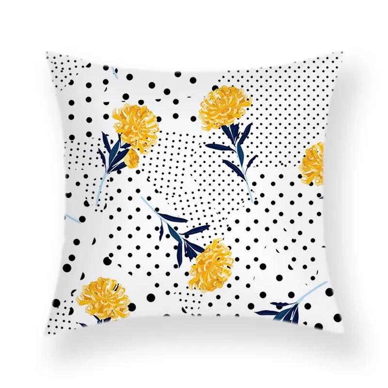 Boho Room Aesthetic Summer Green Pillowcase Cartoon Pineapple Decorative Pillow Bed Sofa Throw