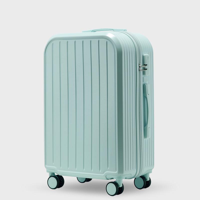 24-Inch Multifunctional Suitcase with Universal Wheels and New Lock System