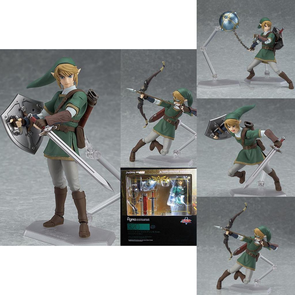 Figma The 320 Легенда о Зельде Сумеречная принцесса Линк DX Версия Фигурка Игрушки Подарок