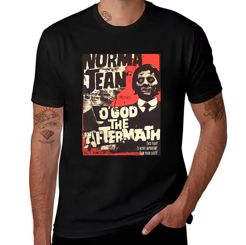 Унисекс хлопковая футболка Norma Jean O God The Aftermath с графическим принтом, вдохновленная рок-группой, повседневная футболка