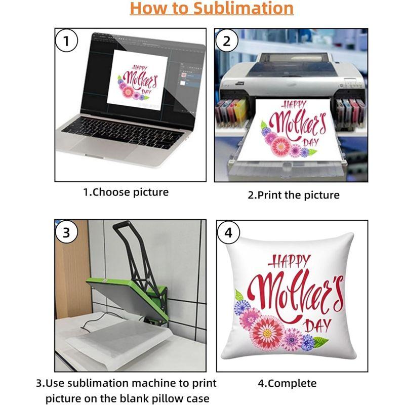 Good-Sublimation Blanks Pillow Cases Cushion Cover Pillowcase Vacuum Cleaner Parts Heat Transfer Pillow Covers