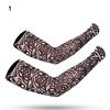 Summer Cooling Outdoor Sport Tattoo Arm Sleeves Flower Arm Sleeves Sun Protection Arm Cover