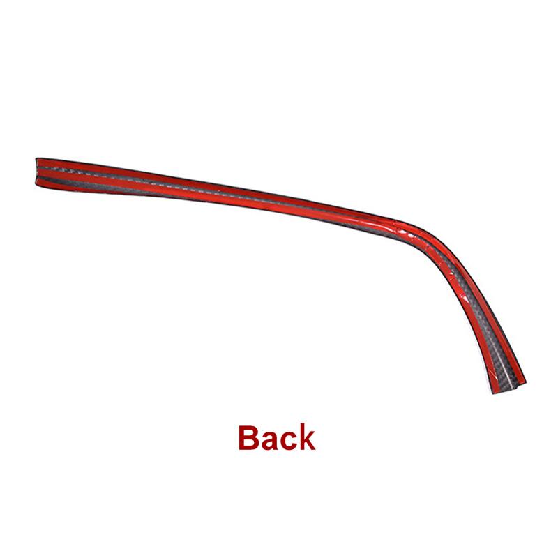 LHD Car Interior Carbon Fiber Style Gear Shift Side L Shape Strip Trim For BMW 3 4 Series F30 F31 F34 3GT F32 F33 F36 2013-2019