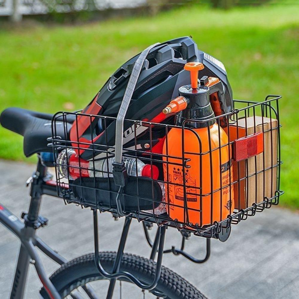 Durable Mountain Bike Rear Rack Cycling Carrying Backpack  Children's Folding Bike Accessories