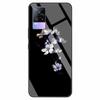 Для VivoV21 5G Чехол из закаленного стекла для Vivo V21 5G Мягкий бампер Жесткая funda Для Vivo X60 Pro Глобальный чехол для телефона X60 5G 2021 Обложка