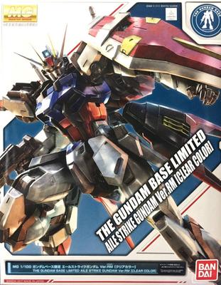 MG Gundam Base Limited Aile Strike Gundam Mobile Suit Gundam SEED 1/100 Ver.RM [Прозрачный цвет]