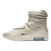 Кроссовки унисекс Air Fear Of God 1 Light Bone Белый Черный AR4237-002