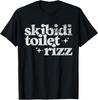Skibidi Toilet Rizz Funny Meme T-Shirt