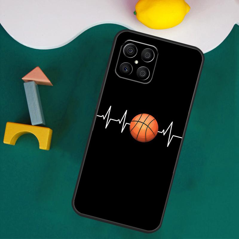 Basketball Heartbeat Case For Honor 200 Lite 50 70 90 X9a X8a X8 X9 X8b X9c X9b Honor Magic 5 6 Pro 7 Lite Cover