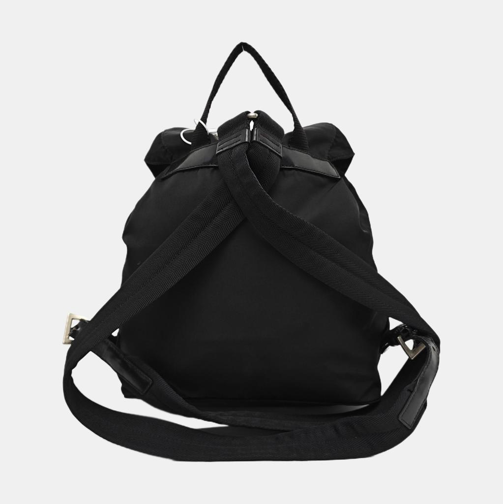 [Pre-Owned] Triangle Logo Nylon Backpack Small - Very Good #17XIZYX