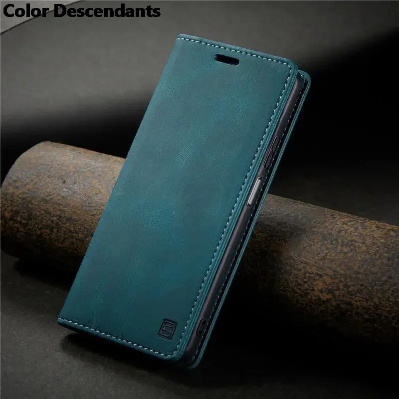 Кожаный чехол-книжка с магнитной застежкой RFID для Samsung Galaxy A16 A15 A25 A35 A55 A14 A24 A34 A54 A 04 S A13 A23 A33 A53 A73 Чехол-кошелек