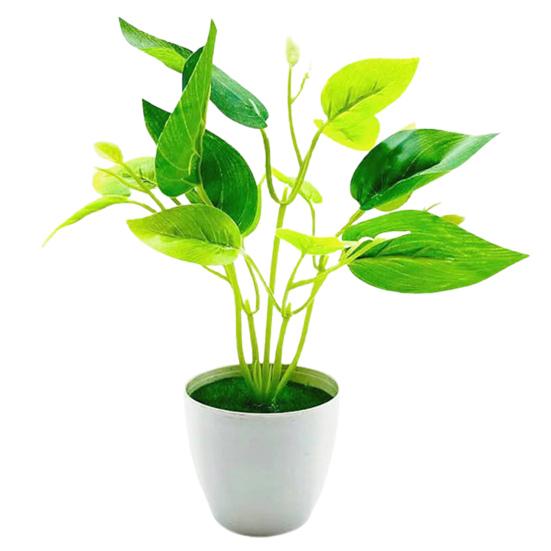 Современные искусственные листья, реалистичный пластик, вечный