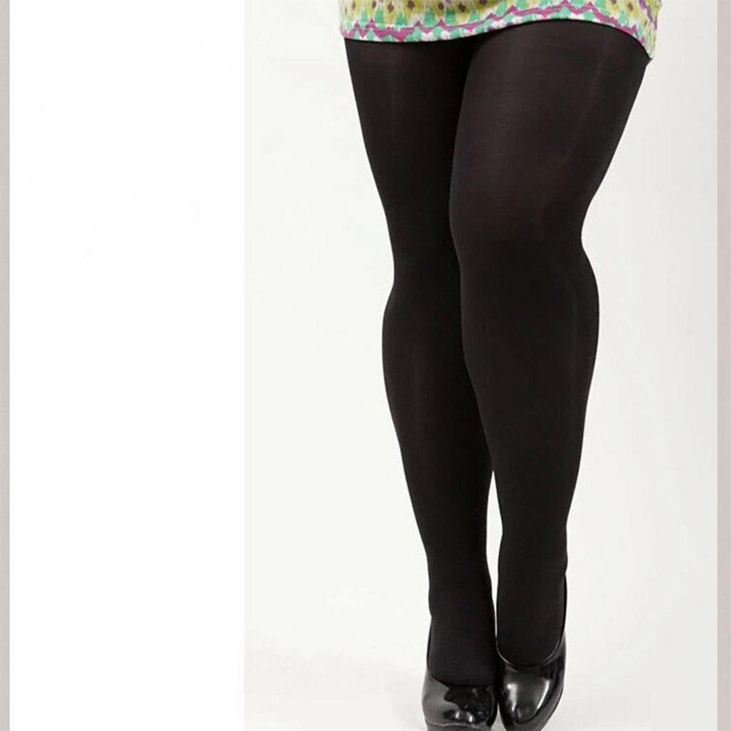 Колготки бархатные 120D большого размера на весну и осень - подходят для людей весом до 200 фунтов