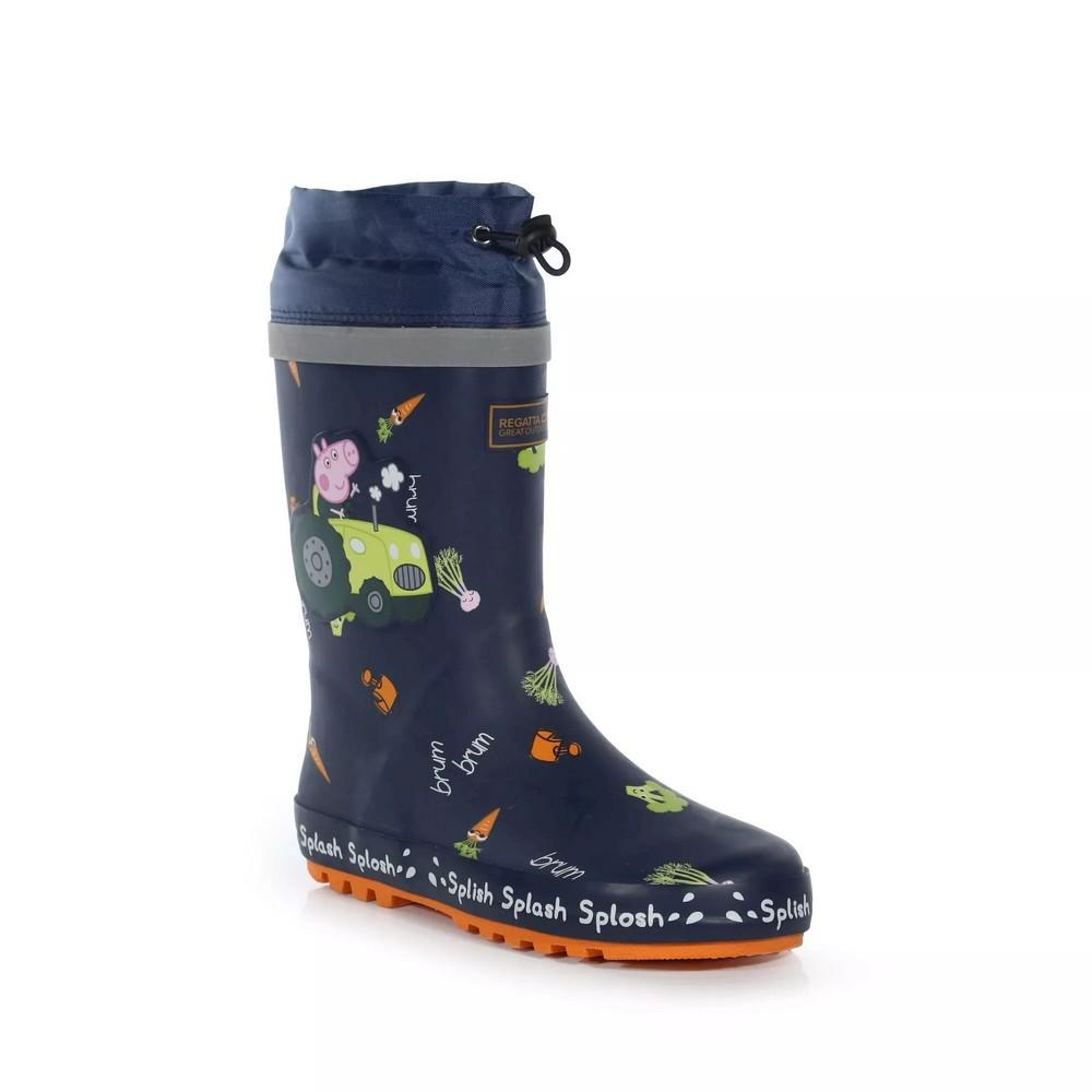 Regatta Childrens/Kids Splash Peppa Pig Wellington Boots