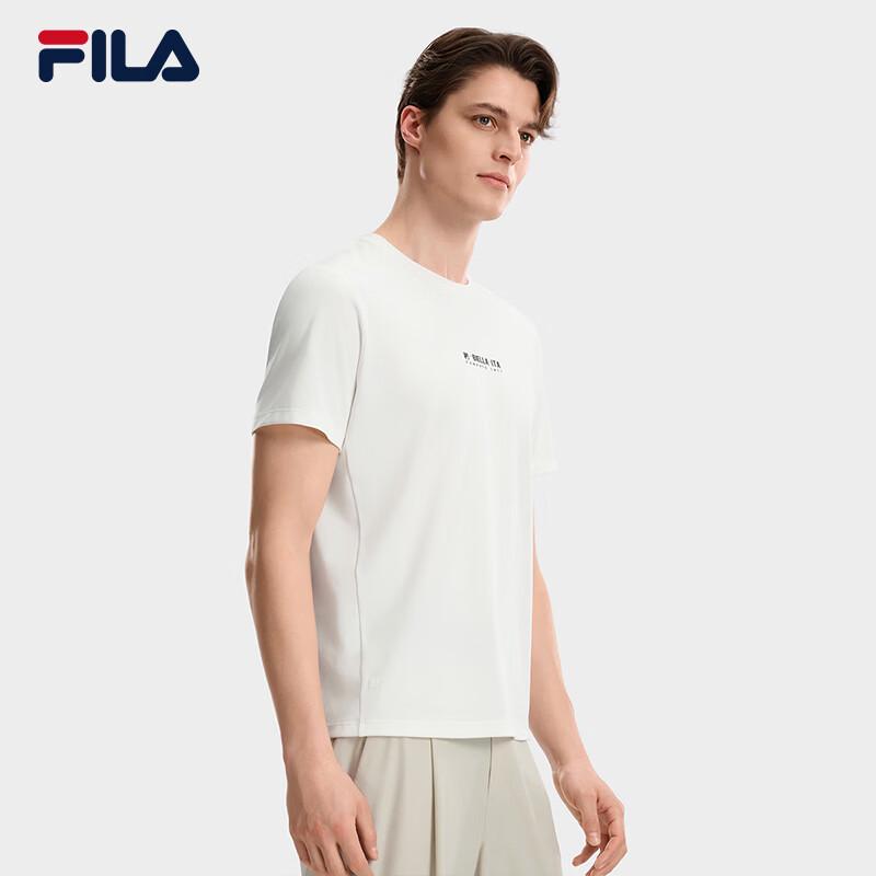 FILA Men's Minimalist Logo Crewneck Short-Sleeve T-Shirt