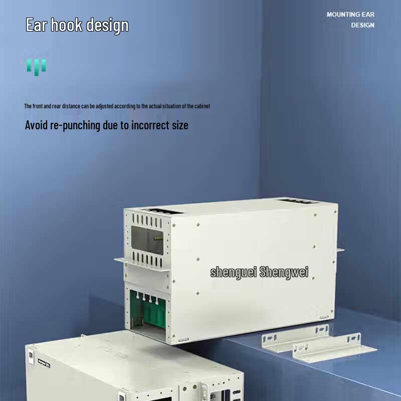 Shengwei 48-Core LC Single-Mode 19-inch Fiber Optic Patch Panel