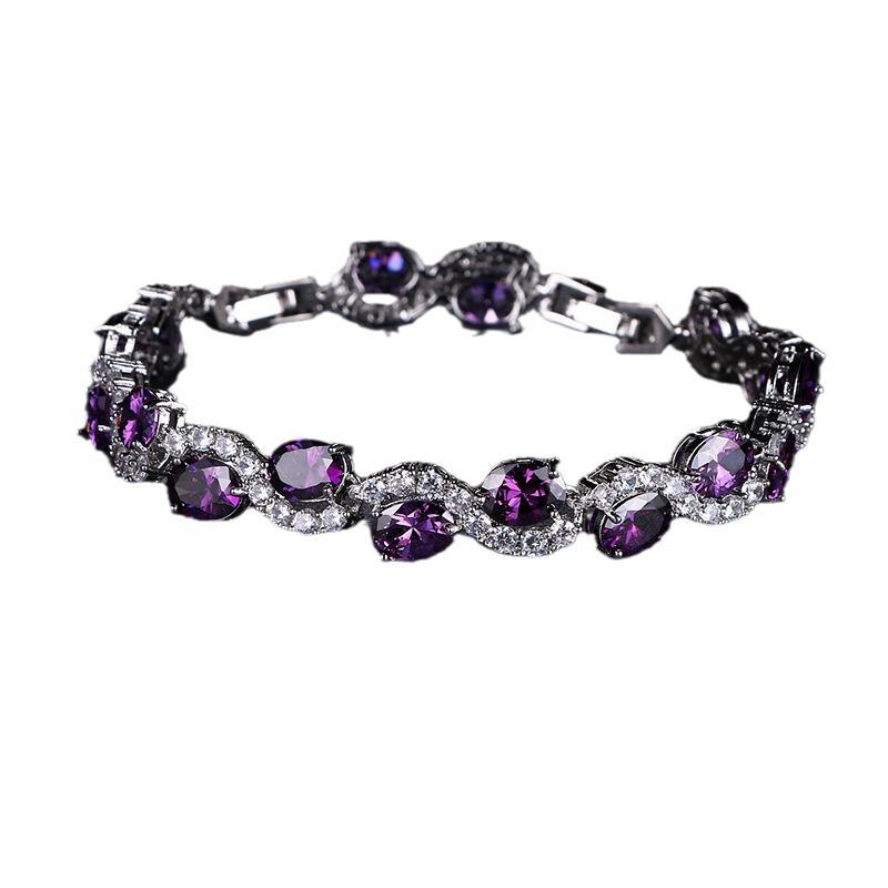 AAA Women's Zircon Gemstone Bracelet - Valentine's Day Gift ST-49