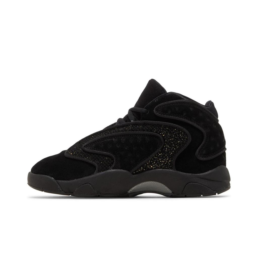 Womens Air Jordan OG 'Black Metallic Gold' (women's sizes) Black / Black / Metallic Gold Vintage Basketball Shoes DO1850 007