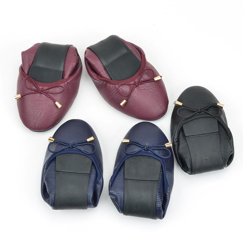 Модные повседневные туфли на плоской подошве с мягкой подошвой для женщин, однотонные, из искусственной кожи, с бантом, дизайнерские черные туфли на плоской подошве для женщин