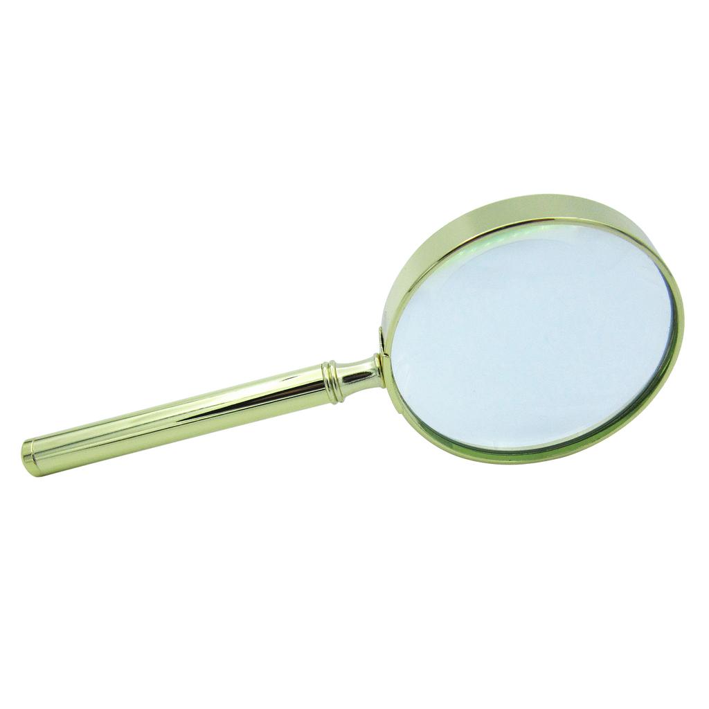 65mm 30X Handheld Magnifying Glass Shatterproof Reading Magnifier for Seniors and Kids Magnifying Lens Metal Handle