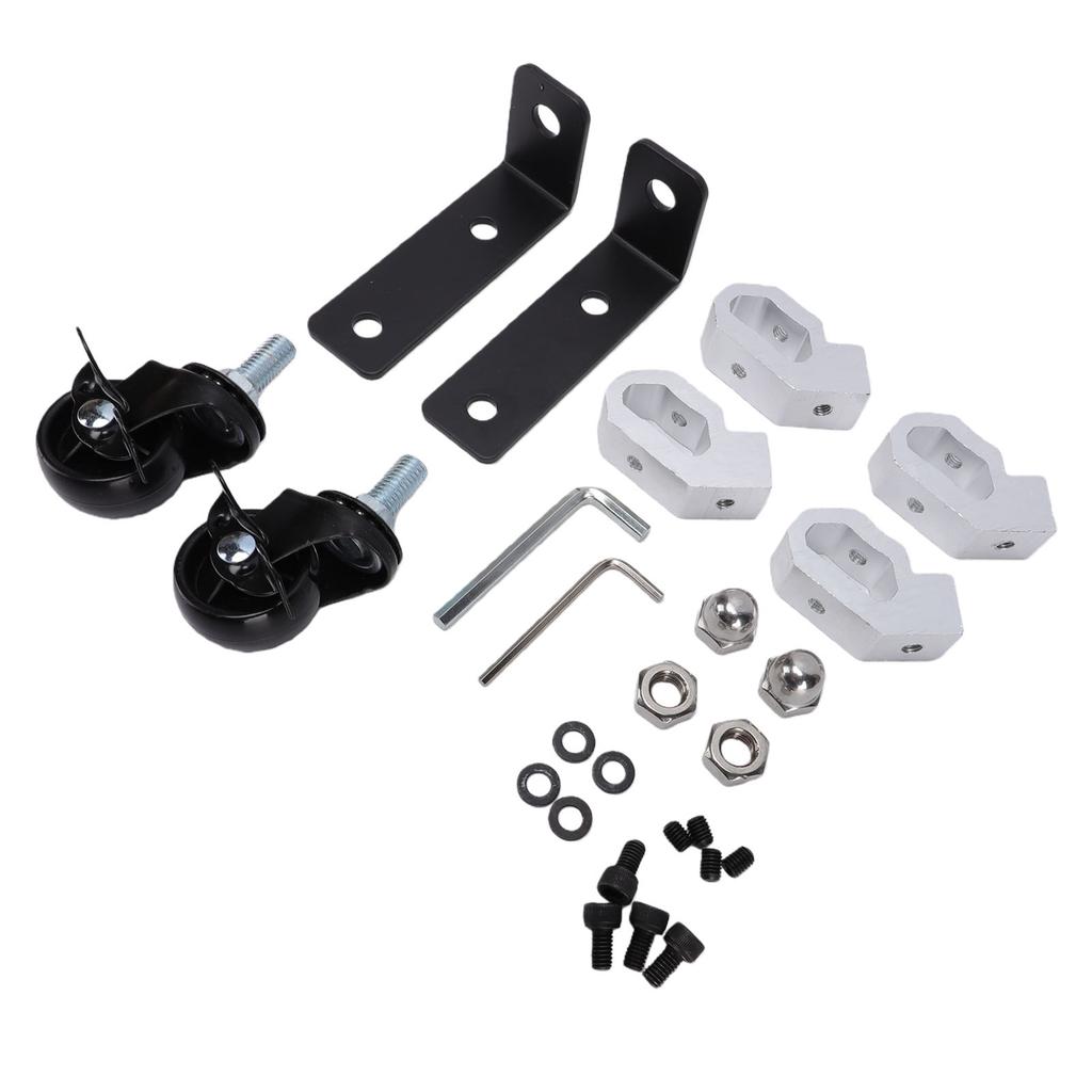 Dual Front Wheels Fit for   Toolbox and Accessories 200lbs Load Capacity 360 Degree Rotation Toolbox Front Caster Wheel