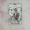 The Reader - Tarot Style Sticker Durable for Laptop, Car, Luggage, Skateboard & More - Perfect for Teens, Adults, Creative Decor & Gifting