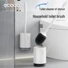 Настенная круглая туалетная щетка