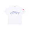 Черно-белая оверсайз футболка Cav Empt 26ss Унисекс Унисекс Классический Логотип Буквы Вышивка Cavempt Футболка Для Пары Повседневная Футболка С Бирками