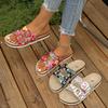 Round-toed Shoes Flat Slippers Beach Sandals Women's Shoes