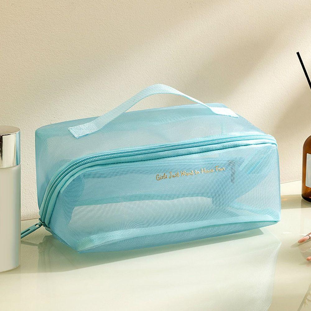 Органайзер-сумка для хранения в дороге, легкая прозрачная косметичка, новая косметичка