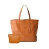 Tote Genuine Large Large Business Unisex Gb1005a Camel [Goldmen] Women's Bag, Leather, A4, Capacity, Tote, Leather, Mother's Bag, Bag, Travel,
