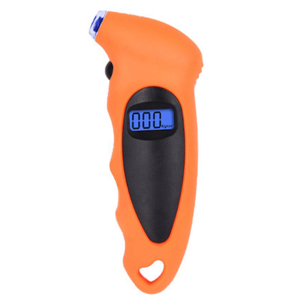 Светодиодный цифровой манометр для шин 0-150 фунтов на квадратный дюйм, 4 единицы, переключаемый, ручной электрический, точный, для тяжелых условий эксплуатации