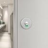 Stainless Steel Latch Lock Silver Indicating Door Lock Durable Privacy Door Lock  Restroom